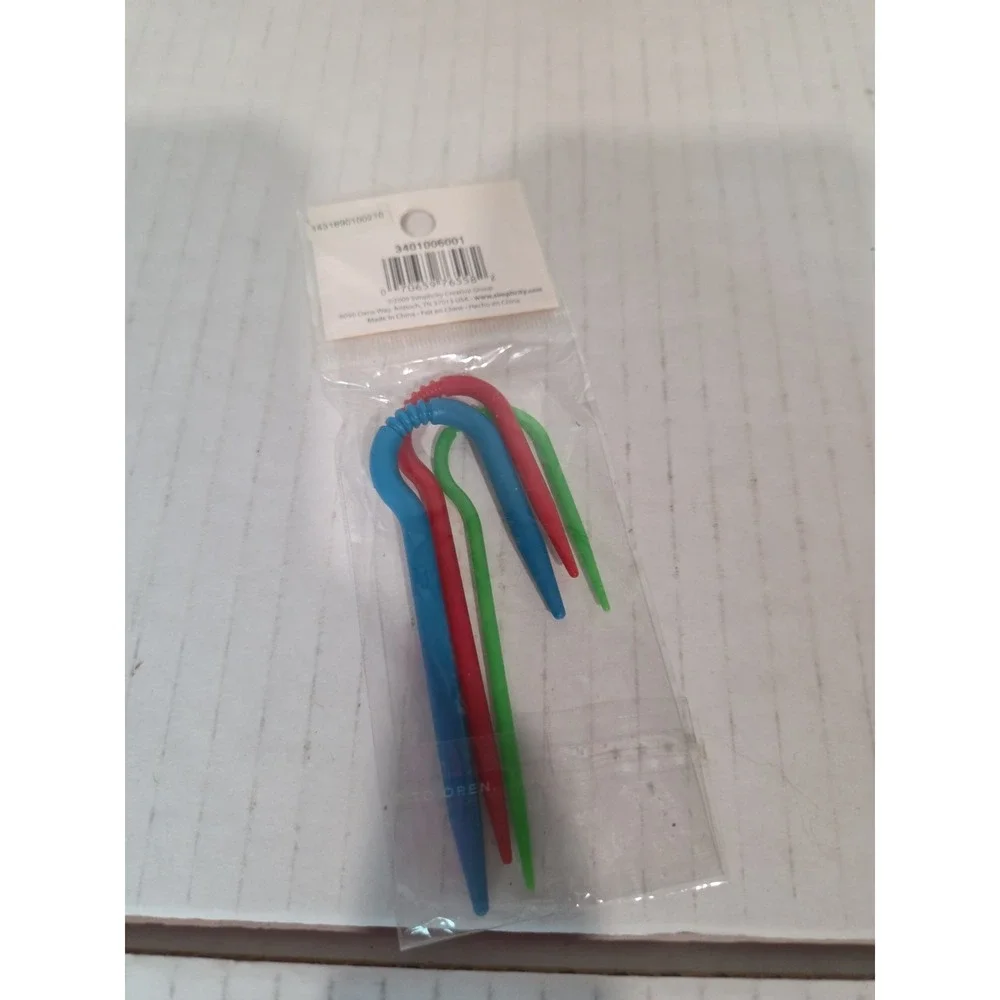 Boye Yarn Accessories 3-Piece Plastic Straight Cable Needles Set